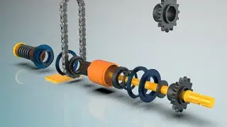 Solidworks Tutorial # 213 How To Design Assembly a  Drive Shaft With Safety coupling in Solidworks