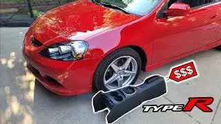 Installing A DC5 Type R Center Console On My Red RSX Type S!