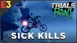 Trials Rising DEATH REEL: Motorcycle Mayhem | Polygon @ E3 2018