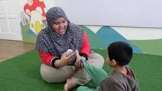 Aktiviti 'Sensory Brushing'