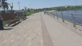 Краматорськ , прогулянка набережною, квітень 2024р.