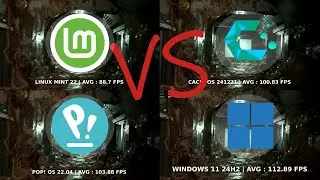 Windows VS Linux Mint VS Cachyos VS Pop! Os | Linux Gaming Benchmarks
