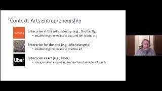 Creative Arts Competition Workshop: Building your Value Prop with Dr. Michael Camp