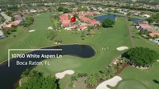 BOCA WOODS COUNTRY CLUB - Panoramic Golf and Lake Views on Cul-de-sac Location! Boca Raton, Fl