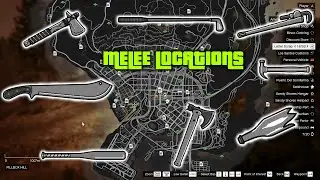 GTA 5 - All Secret and Rare Melee Locations in Story Mode