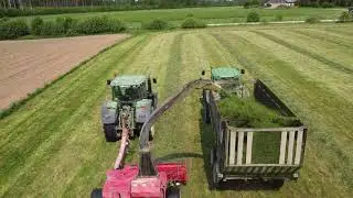 Grass silage 2025 (Mazlauri, Latvia) #farming #silage