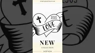 Cross, Love, Jesus John 14:15 Christian Wall Art Bible Verse Print Ready to Hang