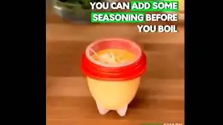 Silicone Egg Steamer Eggies Boil Egg Cooker Hard-Boiled Eggs