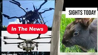 Airport Drone Disruption, AI Wildfire Drone, Net Stops Firestarter Drone