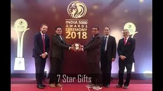 India 5000 Awards Ceremony 2018 | 7 Star Gifts - Appreciation