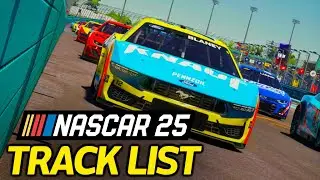 NASCAR 25 Track List Just Dropped... Tracks Are Missing.