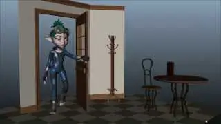 Walk and Sit animation (Maya)