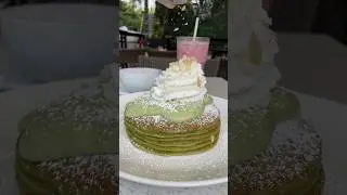 GREEN TEA PANCAKES! 🍵🥞🔥