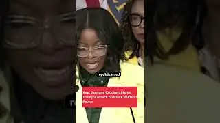 Rep. Jasmine Crockett slams Trump&rsquo;s attack on Black communities #trending #shorts #politics