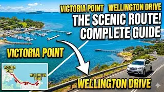 Victoria point to Wellington 4k drive 2023 ||#brisbane #queensland #usa #vlog #airport