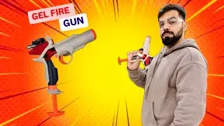 Nerf Gel  blaster Fire Gun unboxing and testing