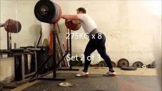 Ben Kelsey - Squat 275KG 3x8