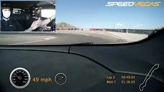 David Fornelli Racing in a Lamborghini