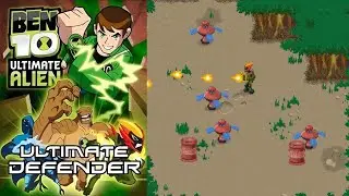 Ben 10 Ultimate Alien: Ultimate Defender JAVA GAME (Cartoon Network 2011) FULL WALKTHROUGH