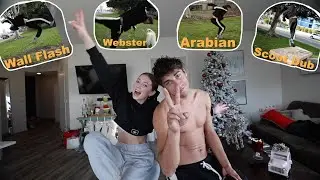 Girlfriend Rates My Flips  (YouTuber vs Parkour Athlete)