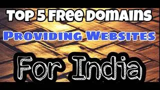 Top 5 free domain providing websites for india