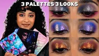 3 Palettes 3 Looks | Nomad Cruise Collection, Singe Succulent Dew, Wicked Widow Rocky Horror Show