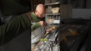 glass cutting technique using high-pressure flame