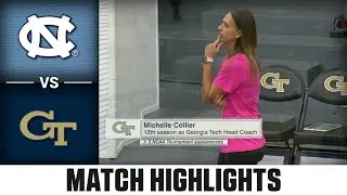 North Carolina vs. Georgia Tech Match Highlights | 2025 ACC Volleyball
