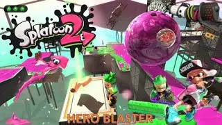 Splatoon 2 - Secret Bowling Alley 'Rollin' through the Ink' with Hero Blaster