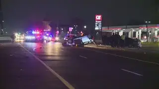 Crews investigating fatal crash Saturday night near I-70