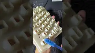 ASMR Cleaning a white dirty keyboard 🌿😌 | Adam voice over (Capcut)