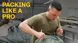 How To Pack a Reserve Parachute Step-By-Step | GOARMY