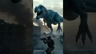 Soldier&rsquo;s Last Shot &ndash; Rocket Launcher vs Dinosaur #shorts  #dinosaur