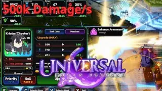 Solo Virtual Realms Nightmare Cực Dễ Với Kriatu (Cheater) Trong Roblox Universal Tower Defense