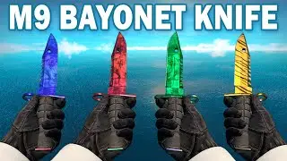 All M9 Bayonet Knife Skins - Counter-Strike 2