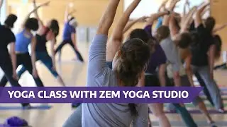 Yoga Flow Class with Zem Yoga Studio Roma