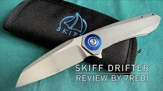 SKIFF Made Blades Drifter Custom Review -  Absolute High End Flipper Perfection!