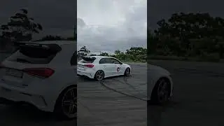 2024 A45s AMG Donut drifting  ! #amg #45s #mercedesamg #mercedesbenz #drift #donuts