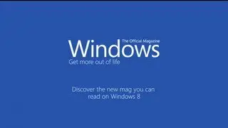 Official Windows 8 Magazine Promo