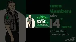 Women Earn More in a Union #shorts