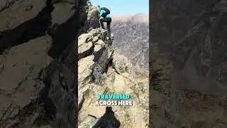 8. Crib Goch - Where to Traverse As You Get to the Ridge & Handholds