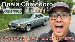 OPALA COMODORO CUP&Ecirc; 1983: luxo com economia nos anos 1980 na vers&atilde;o com todos os opcionais da &eacute;poca
