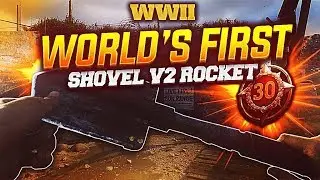 WW2 - SHOVEL V2 ROCKET! SHOVEL ONLY NUKE IN WWII (World War 2 Gameplay)