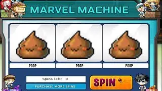 [MapleStory] Marvel Machine Run - POOP WORTH MILLIONS !