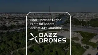 Book certified drone pilots across France with Dazz Drones