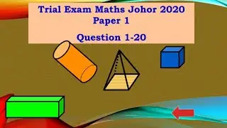 #PEPS2# MATHS TRIAL EXAM  JOHOR20 FOR SPM2021