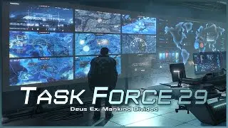 Deus Ex: Mankind Divided- Task Force 29: Briefing Room (1 Hour of Ambience)