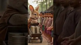 poor Rabbit  🐇 hard work #youtubeshorts #viral #shortvideo