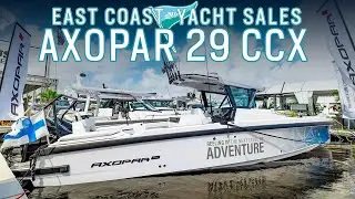 Axopar 29 CCX Walkthrough Tour At FLIBS