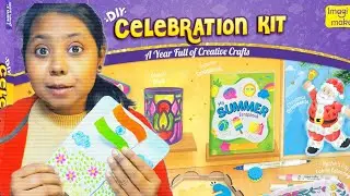 Imagimake Celebration kit Unboxing & Review | Worth 1999rs?